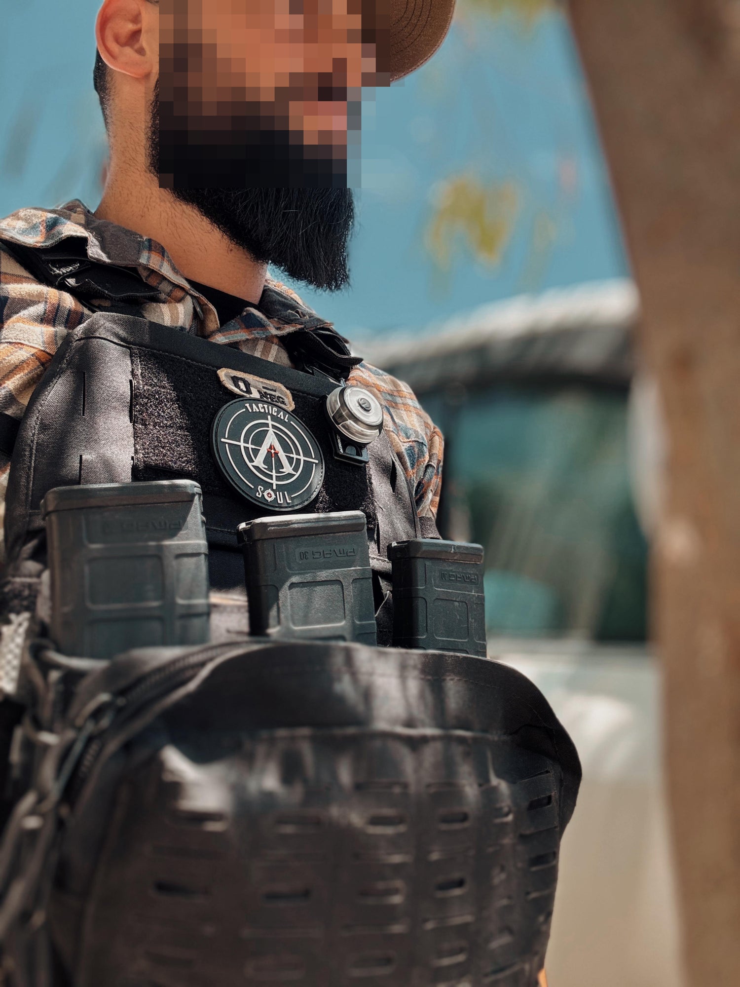 TACTICAL SOUL PVC BLACK ⌖