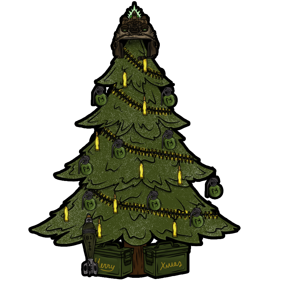 STICKER TACTICAL TREE