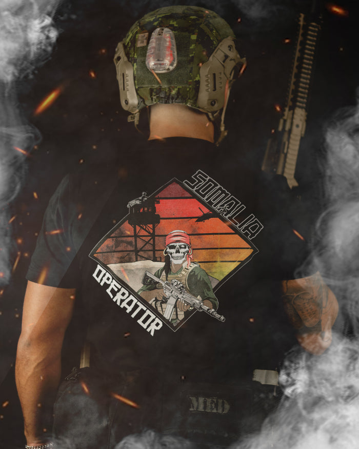 T-SHIRT SOMÁLIA OPERATOR