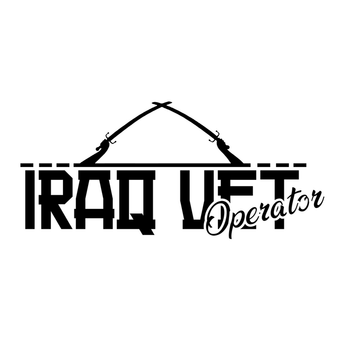 STICKER IRAQ VET OPERATOR العراق