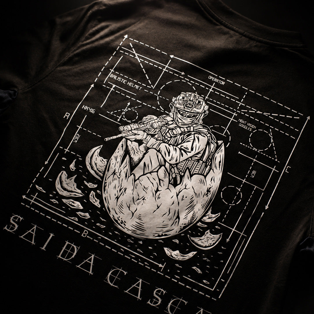 T-SHIRT SAI DA CASCA