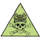 PLACA DANGER OPERATOR - TRIÂNGULO