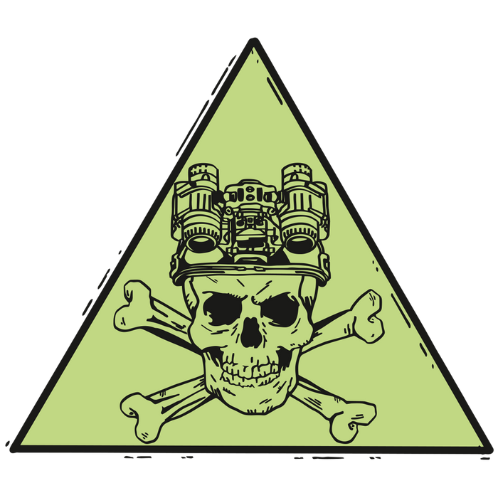 PLACA DANGER OPERATOR - TRIÂNGULO