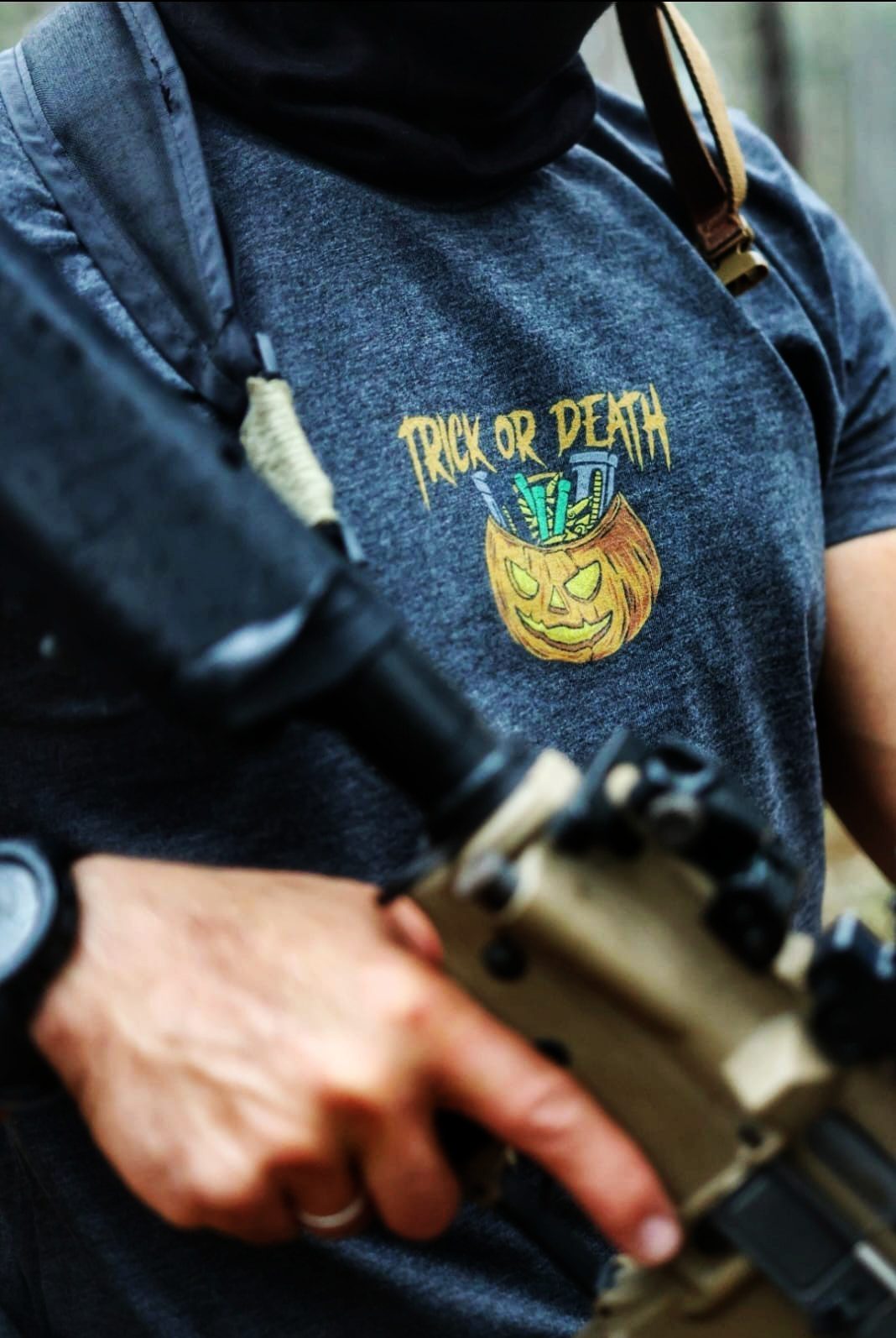 T-SHIRT TRICK OR DEATH👻