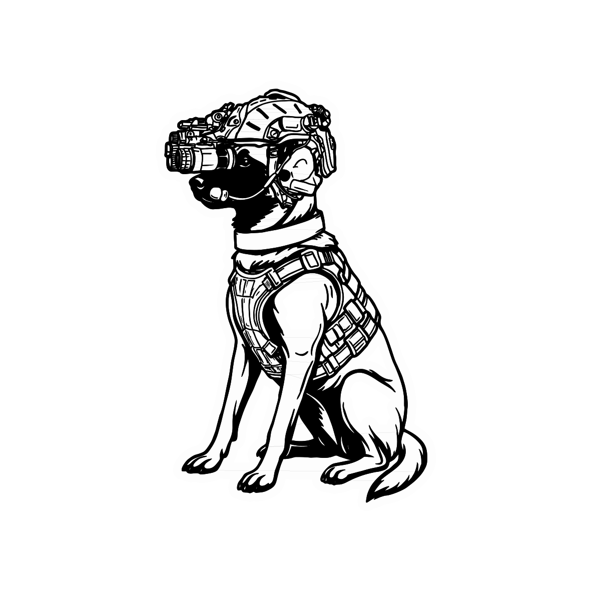 STICKER K9