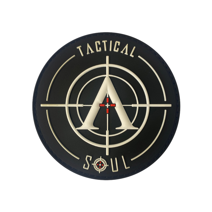 PATCH TACTICAL SOUL BLACK ⌖