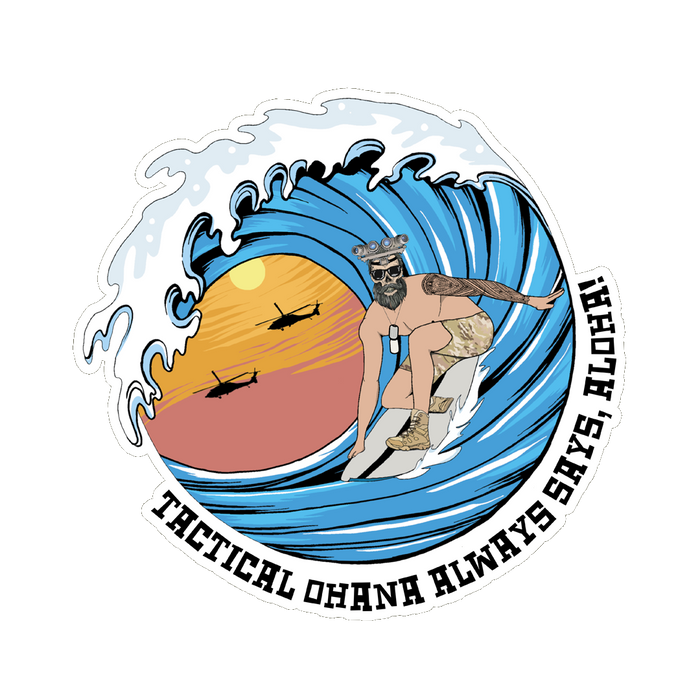 STICKER TACTICAL SURF 🌊